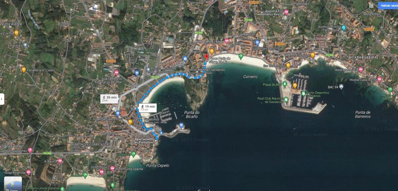 Piso Vacaciones En El Mar Apartment Sanxenxo Exterior photo